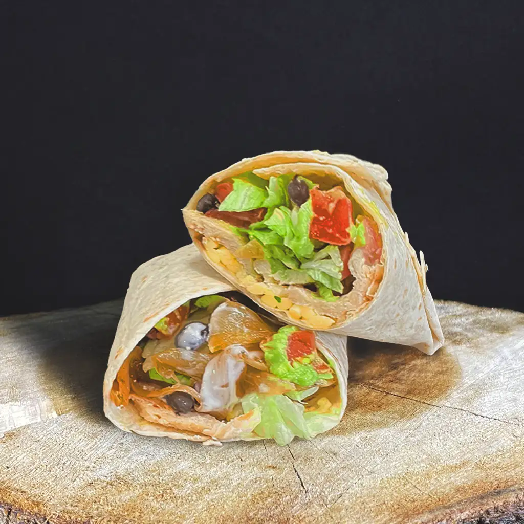Carrito de wraps (vacuno, pollo o mixto) para eventos