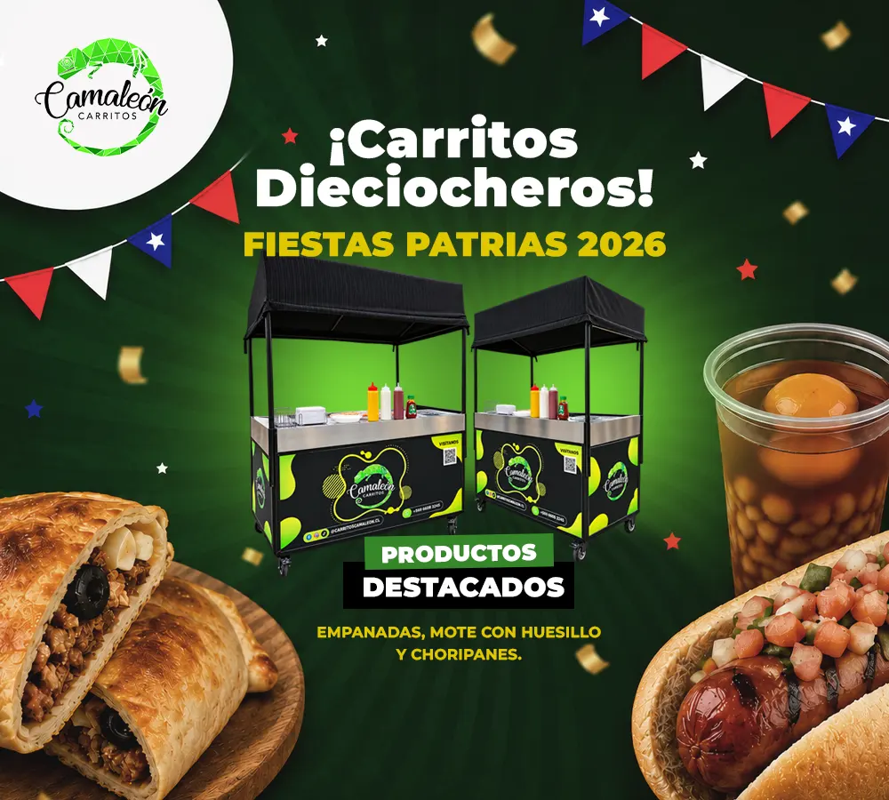 Fiestas Patrias 2026 - Carritos Camaleón